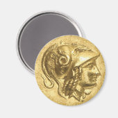 Ancient Athena Coin Magneet (Voorkant / Achterkant)