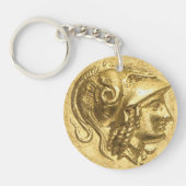 Ancient Athena Coin Sleutelhanger (Voorkant)