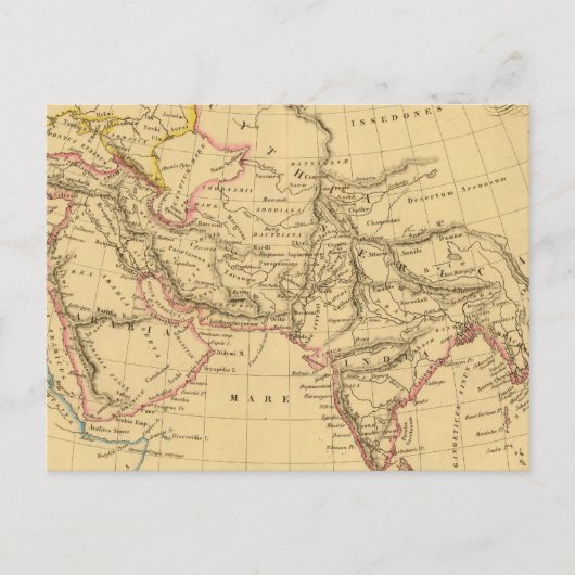 Ancient-Azië Briefkaart (Voorkant)