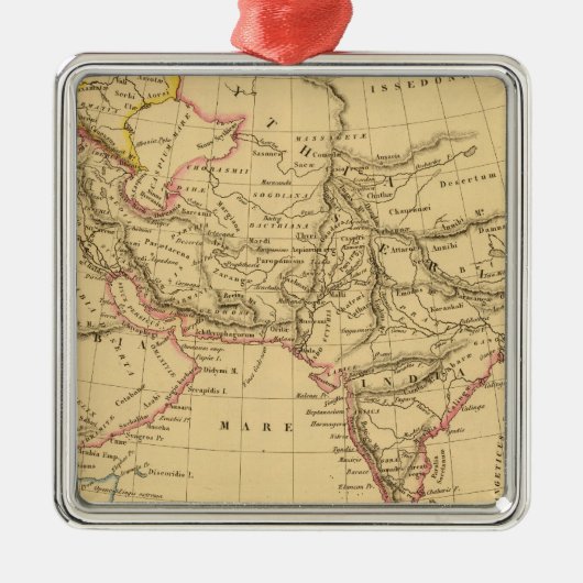 Ancient-Azië Metalen Ornament (Voorkant)