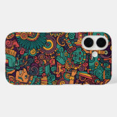 ANCIENT AZTEC INDIAN ART Case-Mate iPhone CASE (Achterkant (horizontaal))