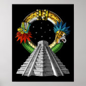 Ancient Aztec Pyramide Poster (Voorkant)