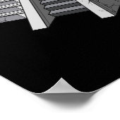 Ancient Aztec Pyramide Poster (Hoek)