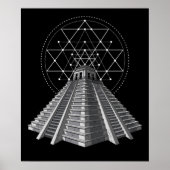 Ancient Aztec Pyramide Poster (Voorkant)
