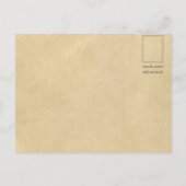 Ancient Aztec Sun Stone Calendar Briefkaart (Achterkant)