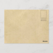 Ancient Aztec Sun Stone Calendar Briefkaart (Achterkant)