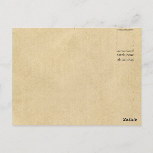 Ancient Aztec Sun Stone Calendar Briefkaart (Achterkant)