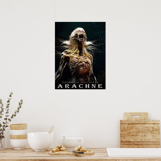 Ancient Beast & Creatures: ARACHNE Poster (Keuken)