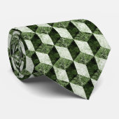 Ancient Block Pattern 03 Stropdas (Opgerold)