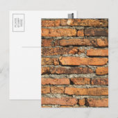 Ancient Brick Wall Briefkaart (Voorkant / Achterkant)