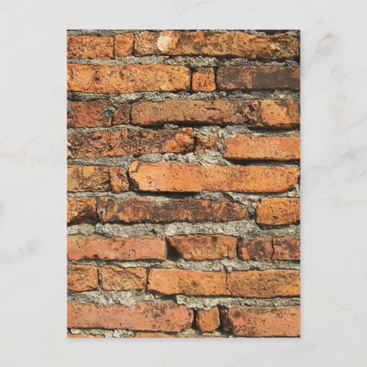 Ancient Brick Wall Briefkaart (Voorkant)