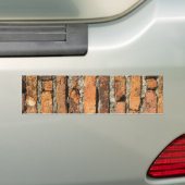Ancient Brick Wall Bumpersticker (Op auto)