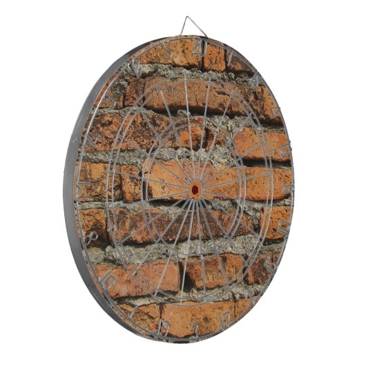 Ancient Brick Wall Dartbord (Voorkant Links)