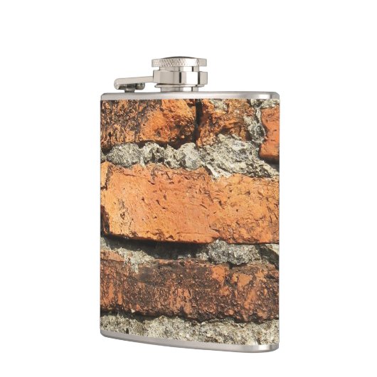 Ancient Brick Wall Heupfles (Links)