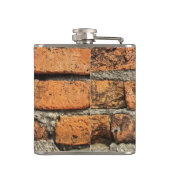 Ancient Brick Wall Heupfles (Achterkant)