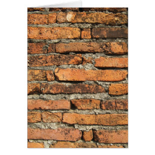 Ancient Brick Wall Kaart