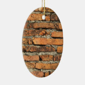 Ancient Brick Wall Keramisch Ornament (Rechts)