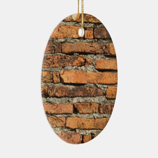 Ancient Brick Wall Keramisch Ornament (Rechts)