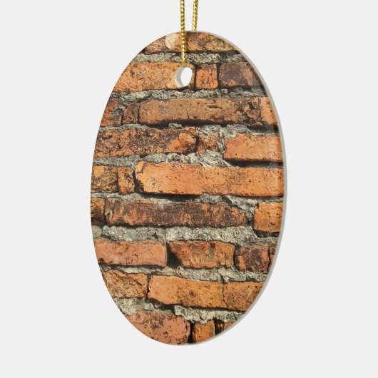 Ancient Brick Wall Keramisch Ornament (Links)