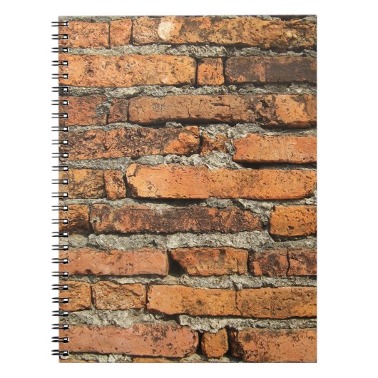 Ancient Brick Wall Notitieboek (Voorkant)
