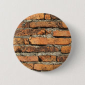 Ancient Brick Wall Ronde Button 5,7 Cm (Voorkant)