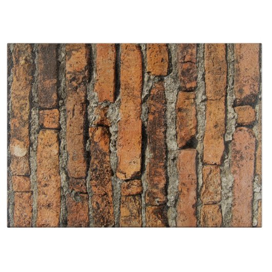 Ancient Brick Wall Snijplank (Voorkant)