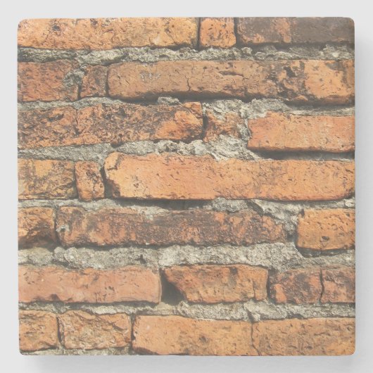 Ancient Brick Wall Stenen Onderzetter (Voorkant)