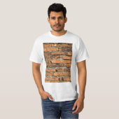 Ancient Brick Wall T-shirt (Voorkant volledig)