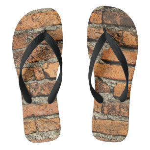 Ancient Brick Wall Teenslippers
