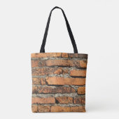 Ancient Brick Wall Tote Bag (Achterkant)
