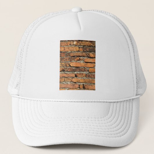 Ancient Brick Wall Trucker Pet (Voorkant)