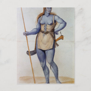 Ancient British Woman Briefkaart