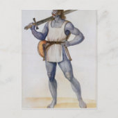 Ancient Brits Man Briefkaart (Voorkant)