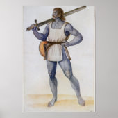 Ancient Brits Man Poster (Voorkant)