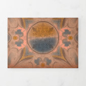 Ancient brochure drieluik kaart (Cover)