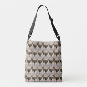 Ancient Bull Crossbody Tas (Achterkant)