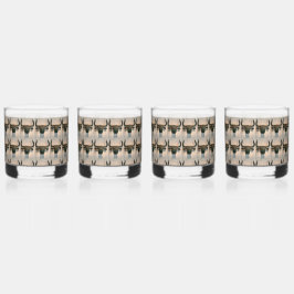 Ancient Bull Whisky Glas