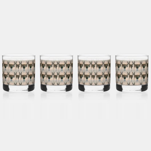 Ancient Bull Whisky Glas (Rechts)