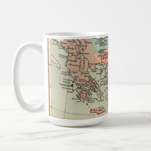 Ancient Byzantine Empire Map Koffiemok (Links)