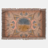 Ancient carpet Throw Blanket Deken (Voorkant)