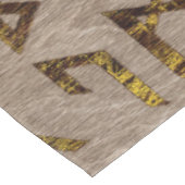 Ancient Celtic Runes Alphabet patroon Tafelkleed (Gekanteld)