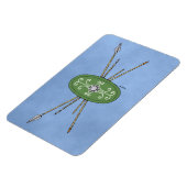 Ancient Celtic Shield and Spears Magneet (Linkerzijde)