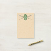 Ancient Celtic Shield and Spears Post-it® Notes (Op bureau)