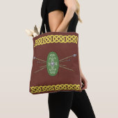 Ancient Celtic Shield and Spears Tote Bag (Dichtbij)