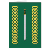 Ancient Celtic Sword and Knotwork (Voorkant)