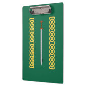 Ancient Celtic Sword and Knotwork Klembord (Links)