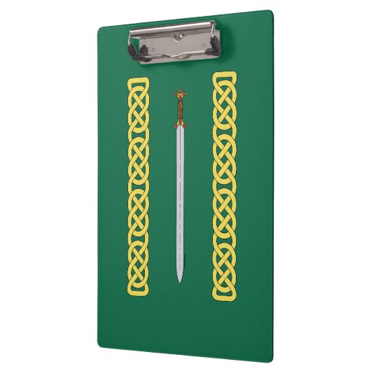 Ancient Celtic Sword and Knotwork Klembord (Links)