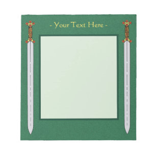 Ancient Celtic Sword Notitieblok