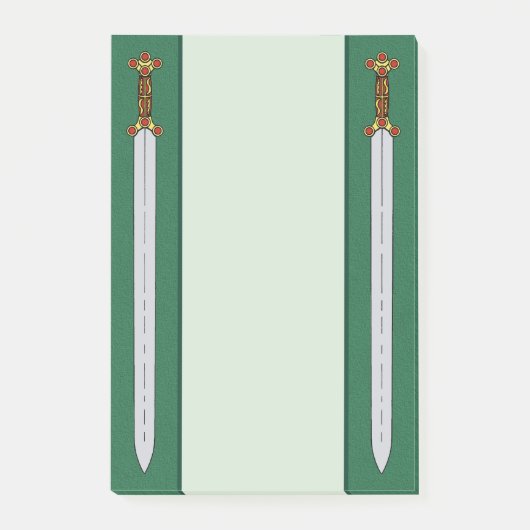 Ancient Celtic Sword Post-it® Notes (Voorkant)