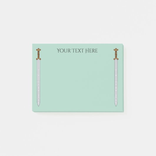Ancient Celtic Sword Post-it® Notes (Voorkant)